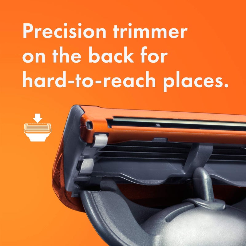 Gillette Fusion5 Power Razor for Men, 1 Gillette Power Razor Handle + 1 Blade Refill - Image 5