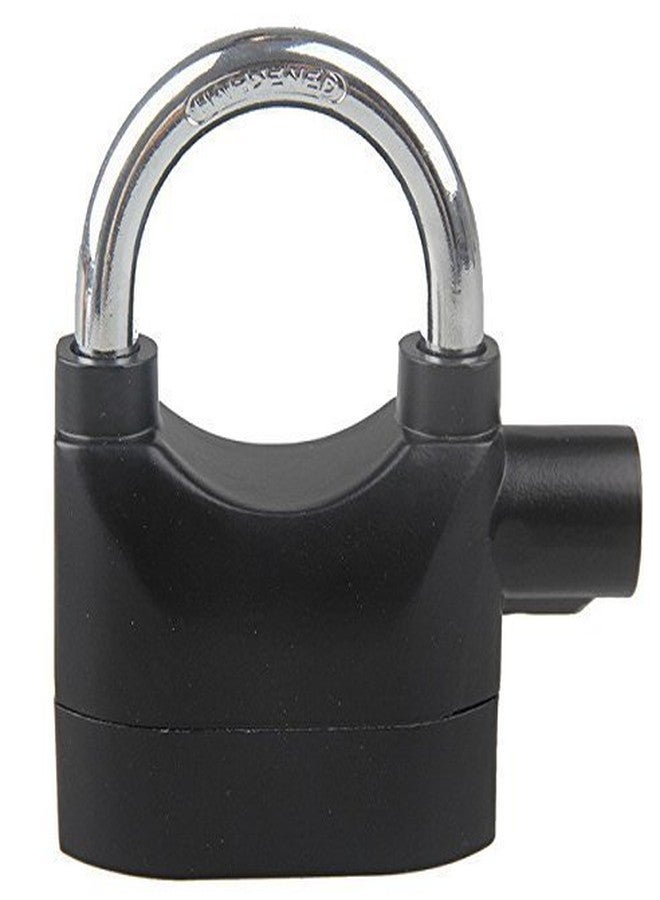 GION Anti Theft System with Burglar Smart Siren Motion Sensor Alarm Zinc Alloy Security Pad Lock for Home Door gate Cycle Shop Bike Office Shutter and Tool Box (Standard Size, Black) - Image 3
