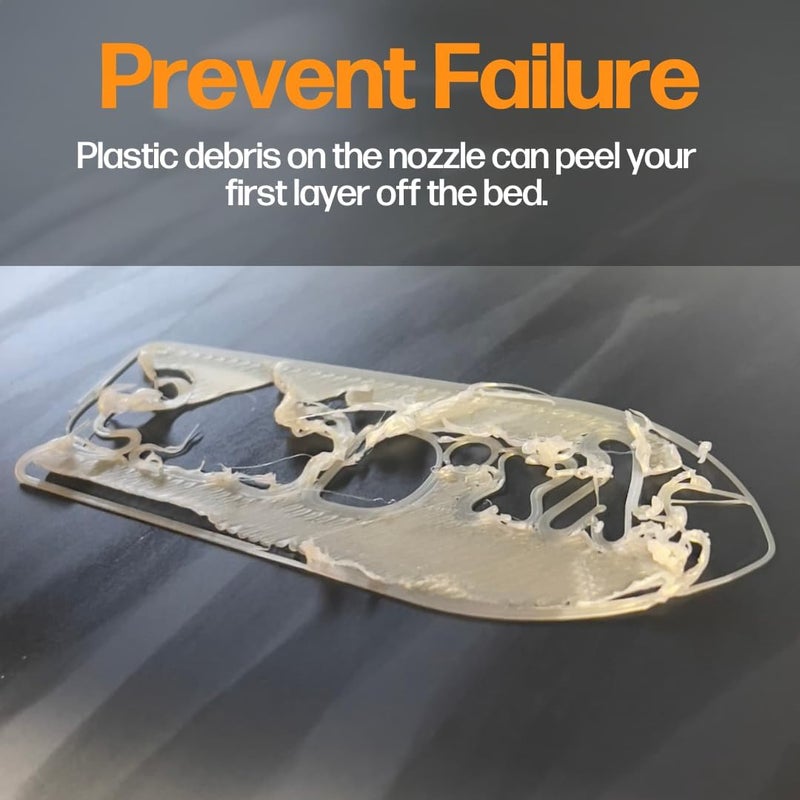 Slice Engineering Plastic Repellent Paint Repels Plastic & Prevents Buildup on the Nozzle | Get Enhanced Print Quality | Hassle-Free Application | Water-Based PTFE Nanosuspension (3 mL - 3 Pack) - Image 5