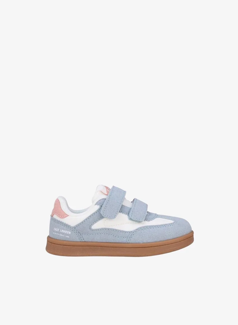 Lee Cooper BLUE Girls Panelled Hook & Loop School Sneakers for Women | Best Price UAE