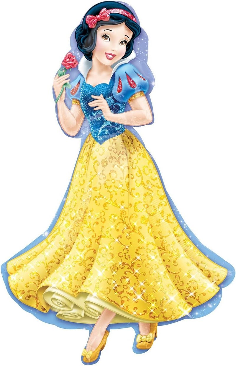 Amscan 24-inch/ 60cm Princess Snow White Supershape Foil Balloons - Image 1