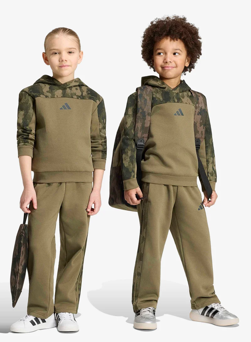 Adidas Kids Seasonal Essential Hooded Fleece Jogger Set