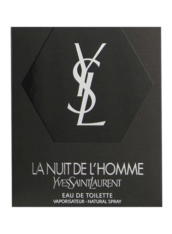 Yves Saint Laurent La Nuit De L'homme EDT 100ml - Image 3