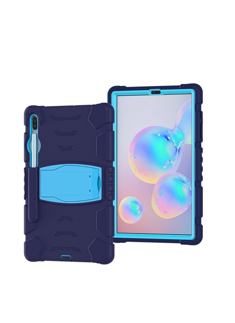 GULFLINK Gulflink Back Cover Protect Case for SAMSUNG Tab S6 T860/T865/T867 10.5 inch navyblue and blue  - Image 3