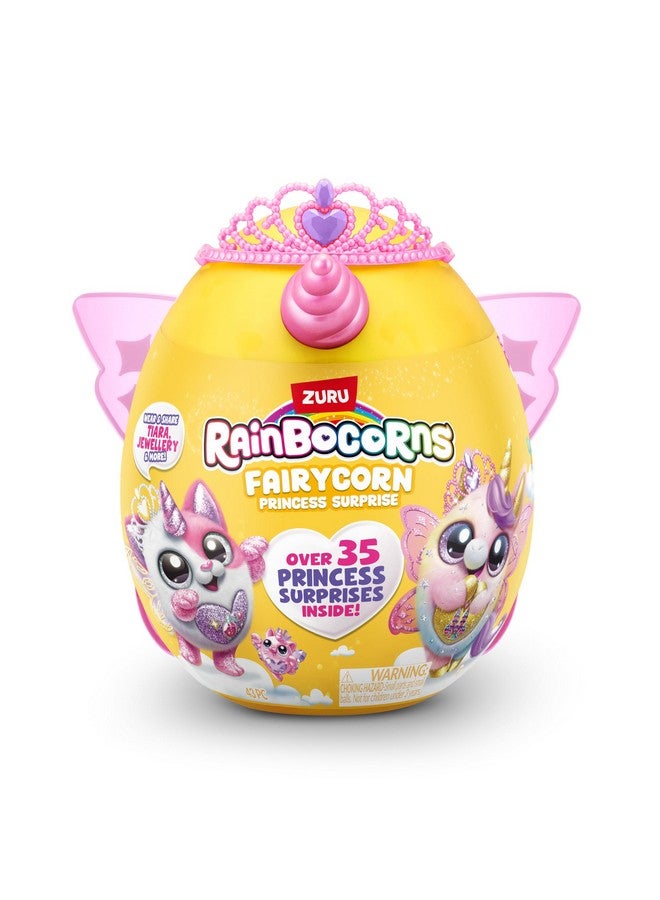 Rainbocorns Rainbocorns Fairycorn Princess Surprise (Unicorn) by ZURU 11" Collectible Plush Stuffed Animal, Surprise Egg, Wearable Fairy Wings, Magical Fairy Princess, Ages 3+ for Girls, Children - Image 2