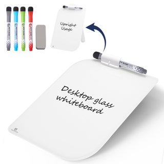 TSJ OFFICE Small Desktop Whiteboard - 12 X 8 Inches Glass Dry Erase Board with Stand, Desk Board Buddy for Home, Office, School Supply - pzsku/Z36EA6014B0E812E8D2FEZ/45/1749324554/b7aae8c2-56c7-4723-b8ee-8d0d1b99b650