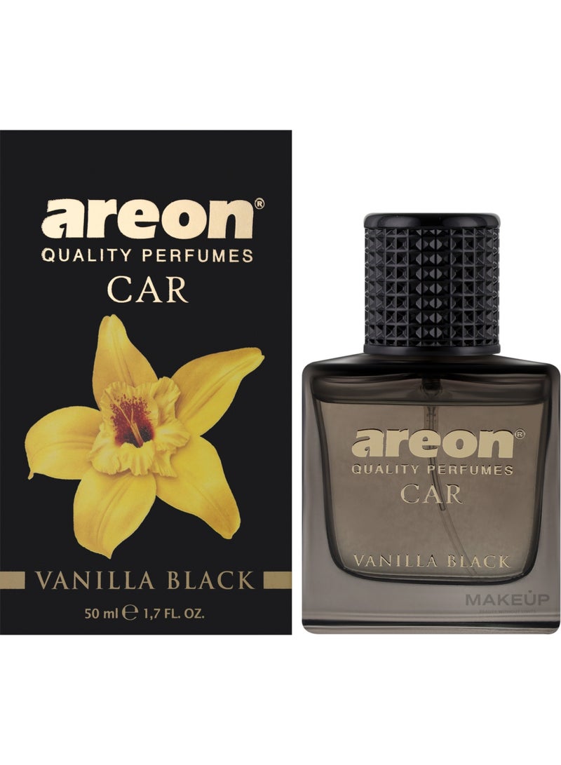 أريون معطر أريون للسيارة برائحة فانيلا بلاك الفاخرة مع بطاقة عطرية - Image 1
