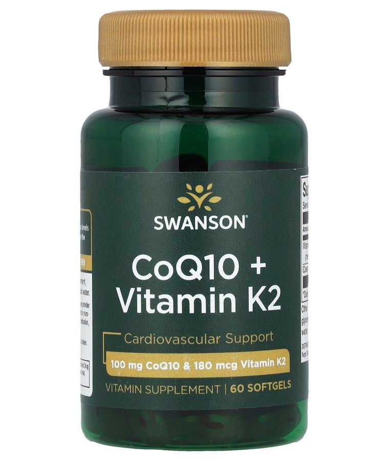 CoQ10 + Vitamin K2 60 Softgels