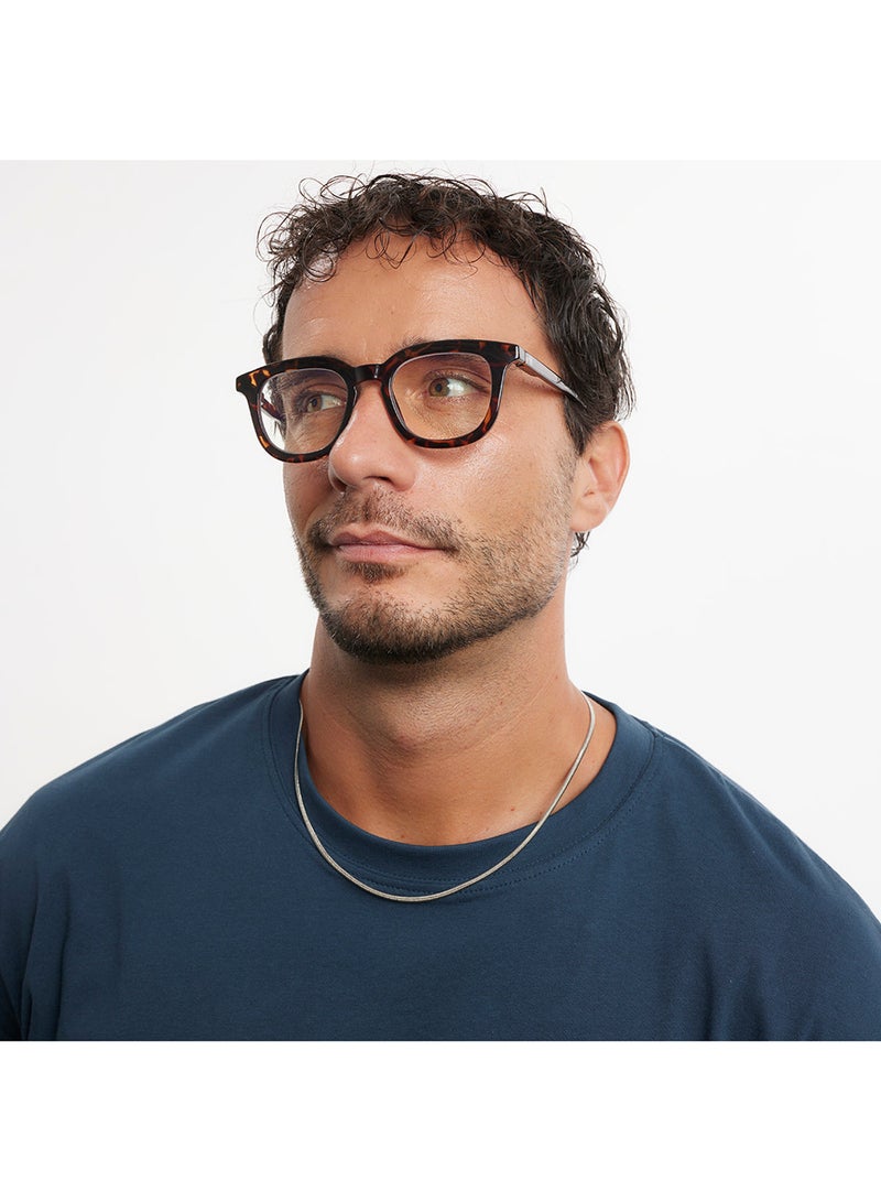BARNER Osterbro Glossy Tortoise - Rectangular Glasses - Image 2