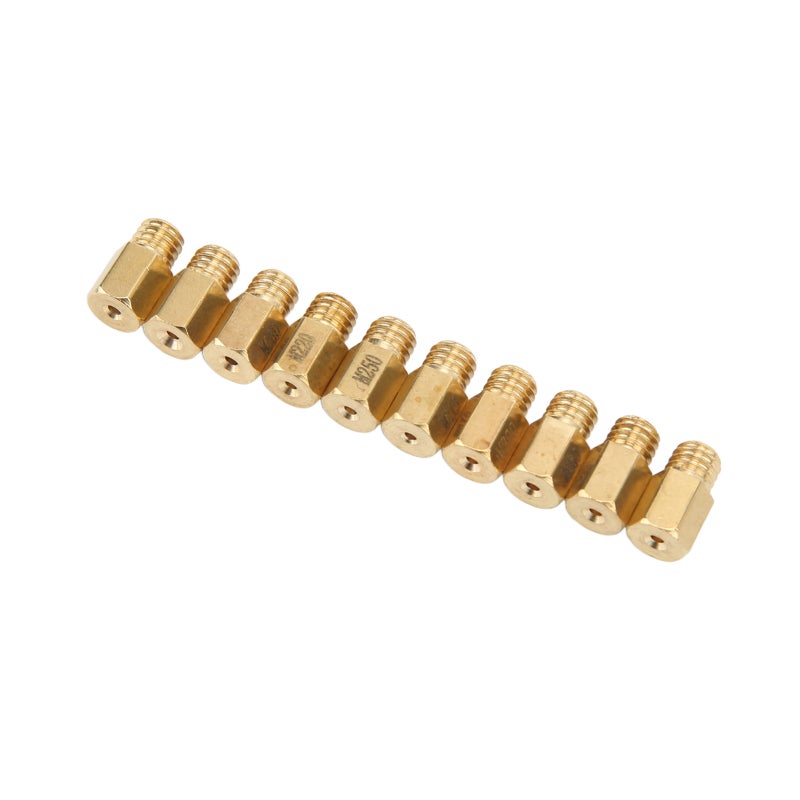 Carburetor Main Jet Solid Brass Structure - High Accuracy Replacement Jet for Mikuni VM TM TMX Carb Models 200-290 - Image 5