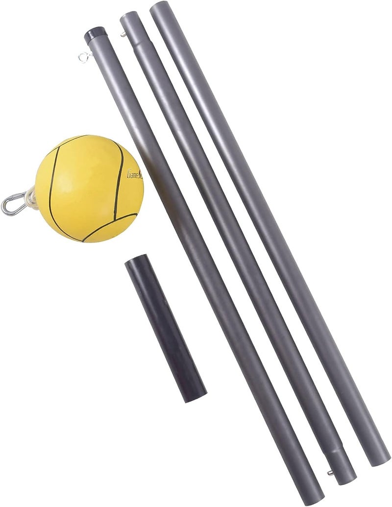 GAMESUN Tetherball and Rope,Full-Size Soft Touch, Portable Tetherballs with Soft Rope - Great Outdoor Game for Kids - Image 1