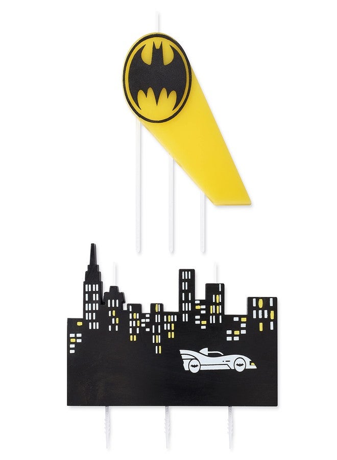 Papyrus Birthday Candles, Batman Signal Cake Topper (2-Count) - Image 1