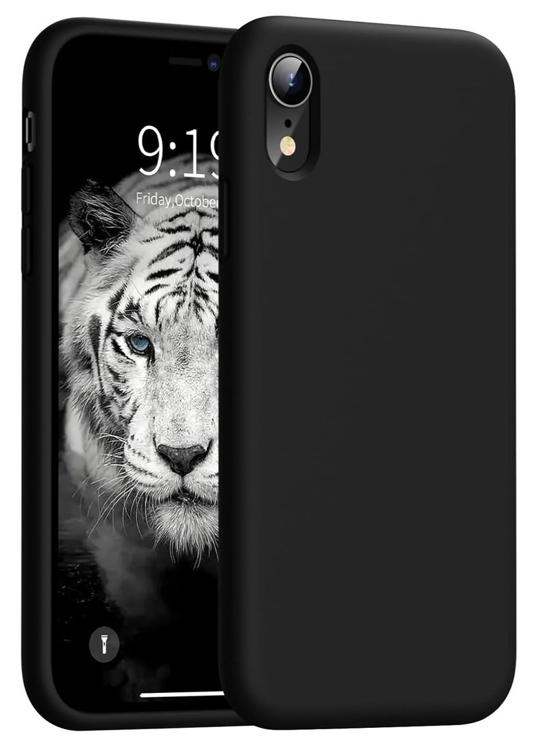 JOMILA iPhone XR Case, Full Covered Shockproof Phone Case Flexible Liquid Silicone Gel Rubber Cover, Slim Fit Protective Phone Case 6.1 inch with Soft Anti-Scratch Microfiber Lining - Image 1