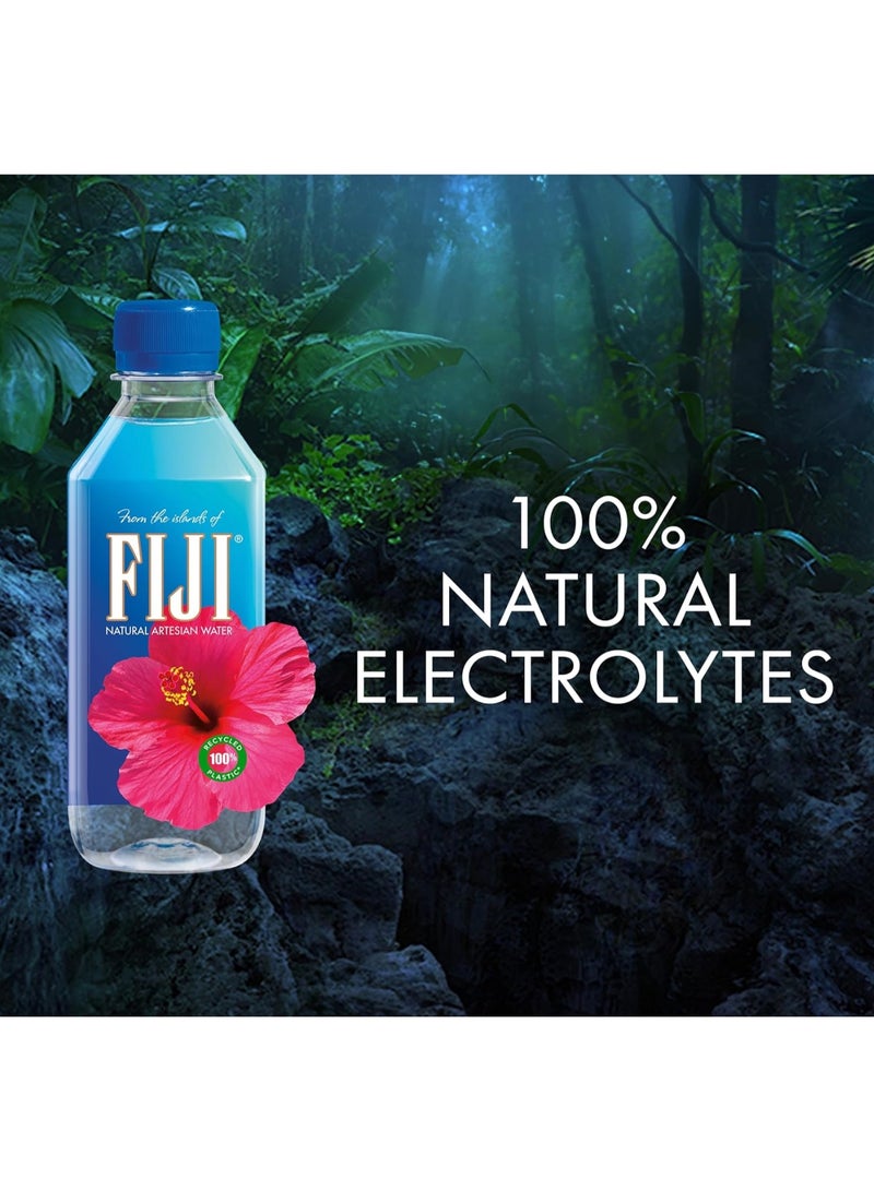 FIJI Natural Artesian Bottled Water 330mL (Pack of 24) - 100% Natural Electrolytes - Image 5