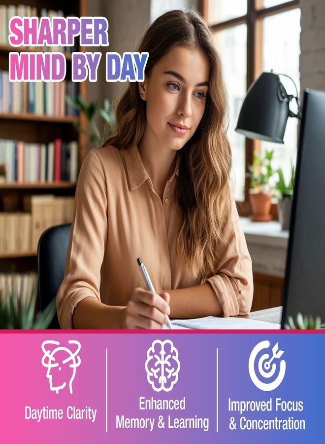 HAOHAN Magnesium L-Threonate 1200mg Gummies to Support Focus & Muscles, Sugar-Free Raspberry Flavor, 60 Count for Adults & Kids - Image 3