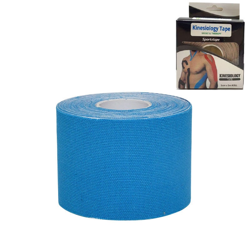 Generic Muscle Stickers Special Strap Bandage Achilles Tendon Muscle Sticker Self-adhesive Tape Muscle Internal Effect Sticker Basketball Badminton Light blue