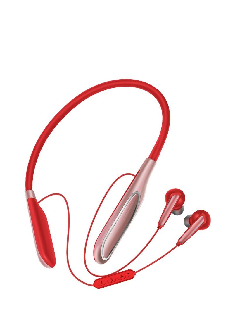 GULFLINK Wireless Neckband Earphone Red - Image 1