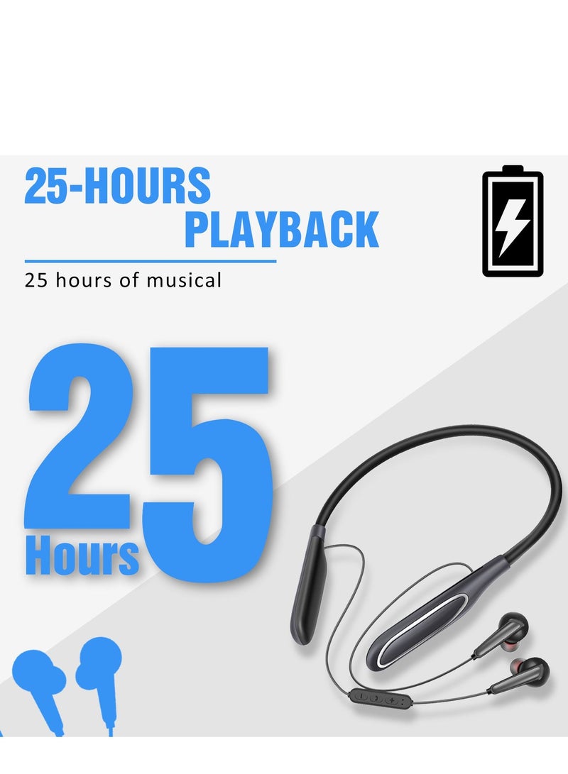 GULFLINK Wireless Neckband Earphone Red - Image 5