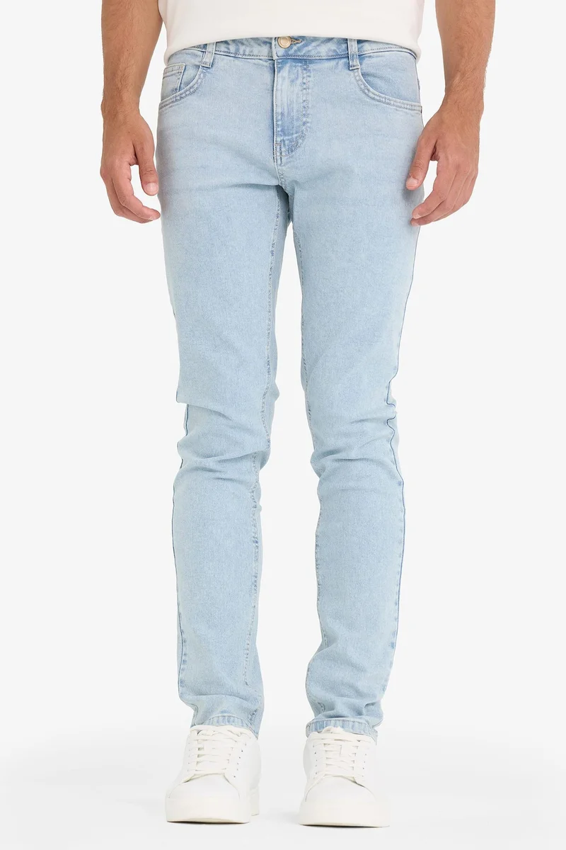 Defacto  Carlo Skinny Fit Regular Waist Skinny Leg Jeans for Men | Best Price UAE