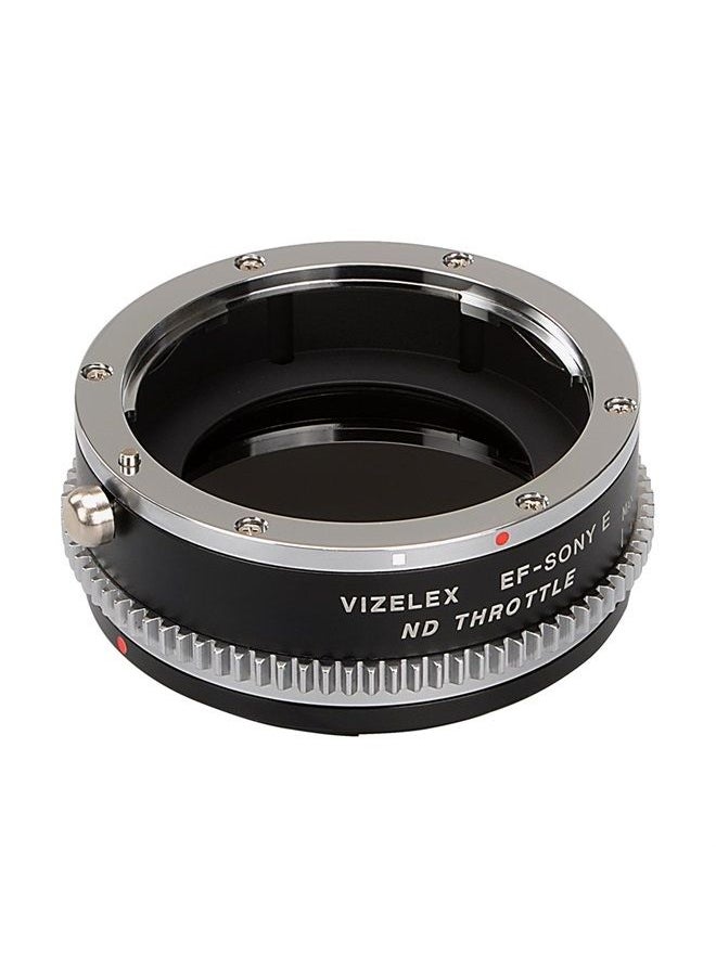 Fotodiox - Vizelex CINE ND Throttle Lens Adapter Compatible with Canon EF Full Frame Lenses on Sony E-Mount Cameras - Image 1