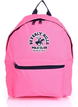 BEVERLY HILLS POLO CLUB 76173 حقيبة ظهر مدرسية وردية  - Image 1