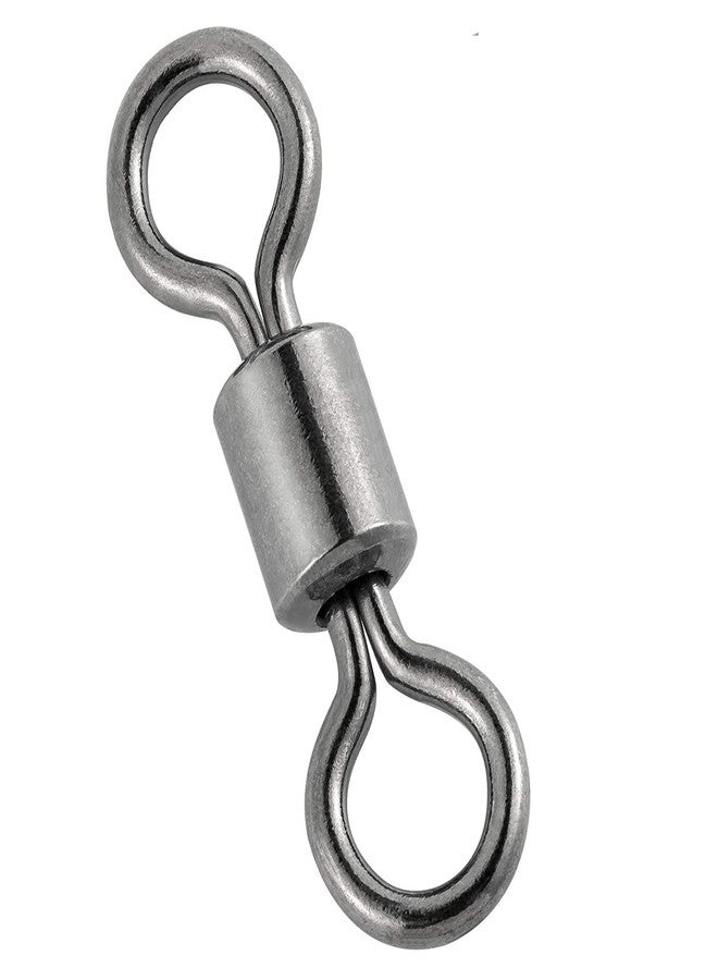 AGASTRIYA 40 Pieces Rolling Bearing Connector #5 for 32 Kg Barrel Fishing - Stainless Steel 0.13 Inch Dia. Resistant Swivels Tackle Accessories - Image 1