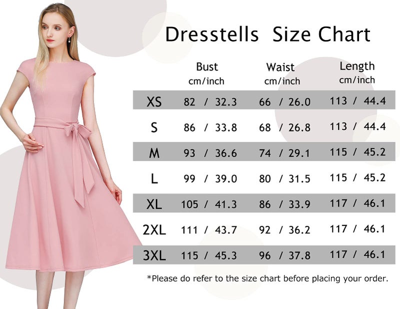 DRESSTELLS فستان كوكتيل دريستيلز 2025، فستان زفاف نسائي مزخرف بالزهور، فستان شاي عتيق للضيوف، مناسب للكنيسة، تصميم Aline، فستان متوسط الطول، فستان سهرة فاخر باللونين navy و yellow، مقاس L - Image 4