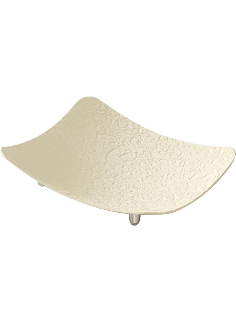 1 قطعة صينية متعدده الاستخدام فاكهة لغرفة المعيشة، وجبات خفيفة الحلوى، توزيع طبق فاكهة مجفف 32*24سم - Image 2