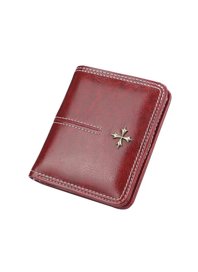 baellerry - Leather Wallet Red - Image 1