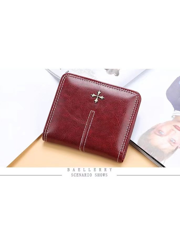 baellerry - Leather Wallet Red - Image 1