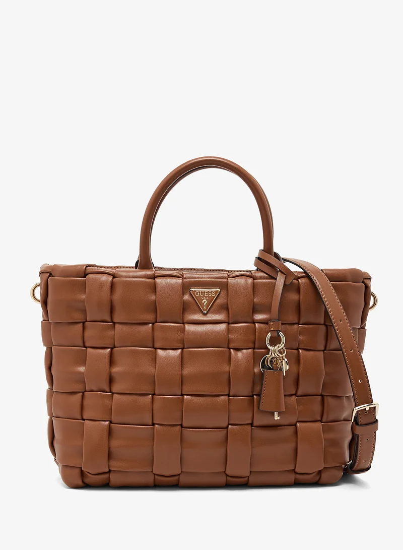 GUESS Marion Satchel Bag
