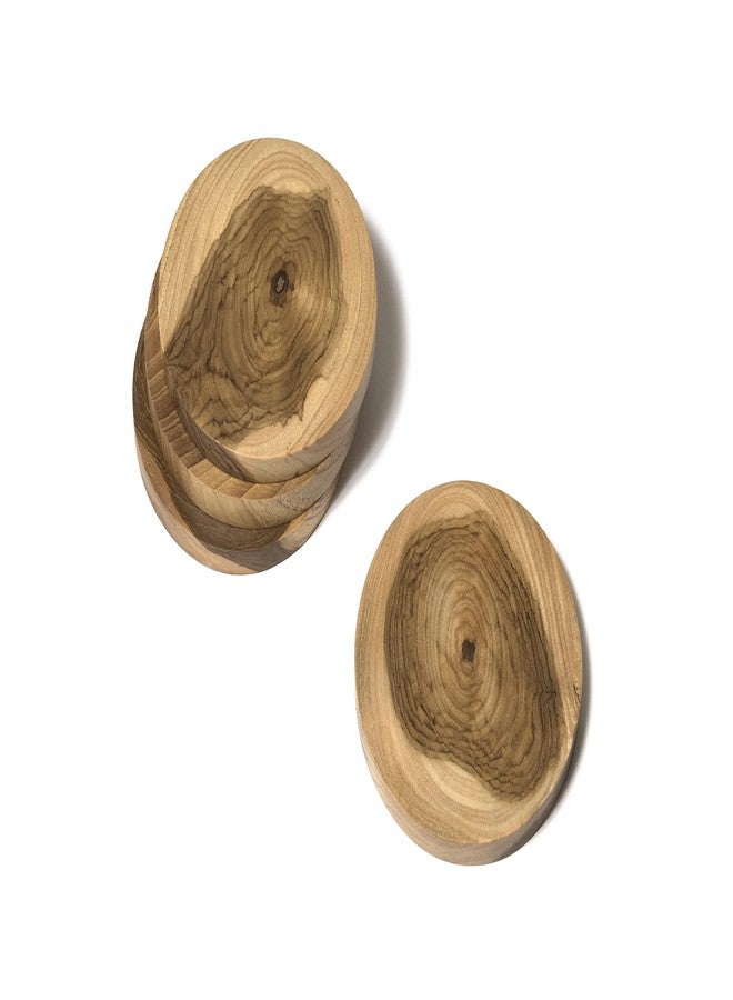 ليبر أنترناشونال قواعد أكواب من خشب الساج، 4 قطع - Image 1