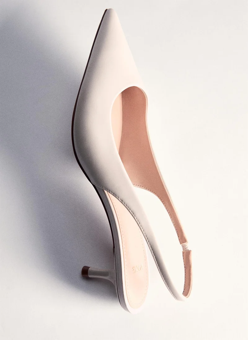 MANGO Strappy Heeled Sandals
