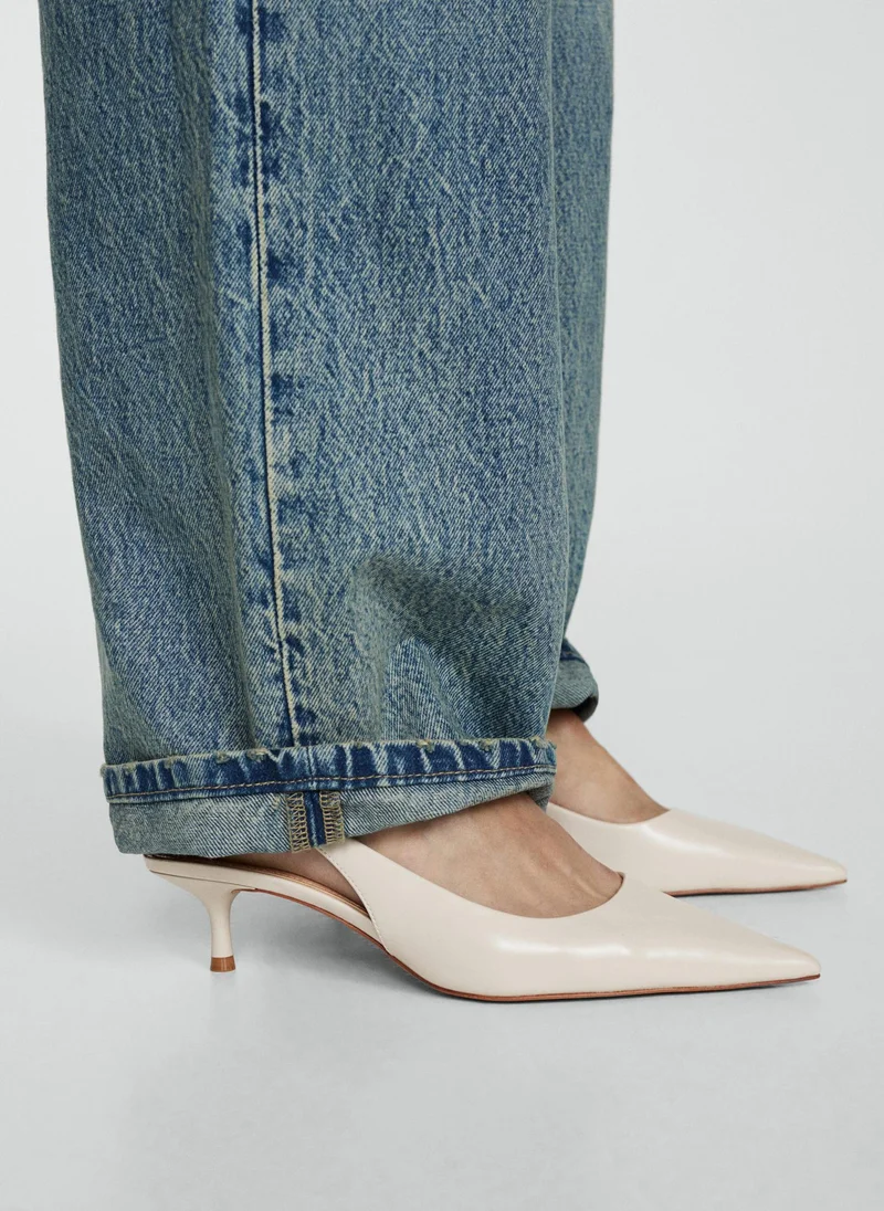 MANGO Strappy Heeled Sandals
