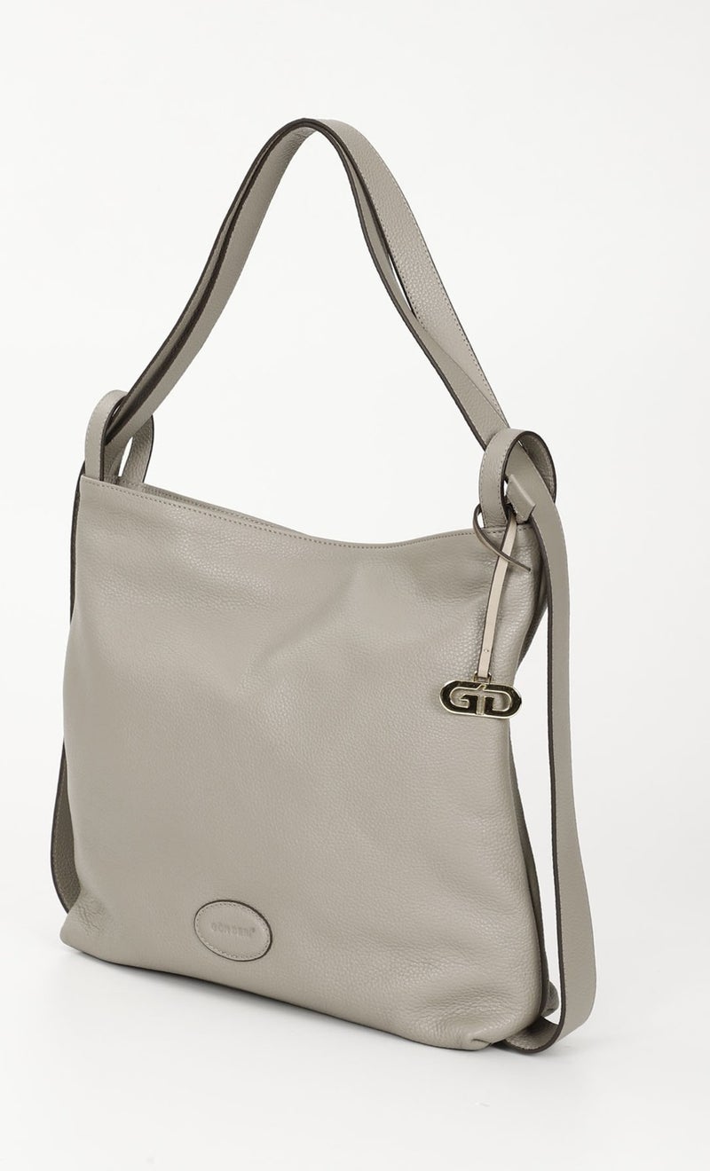 Gönderi(r) Gon Platinum Genuine Leather Large Size Women's Shoulder and Backpack Bag B7740  - Image 5