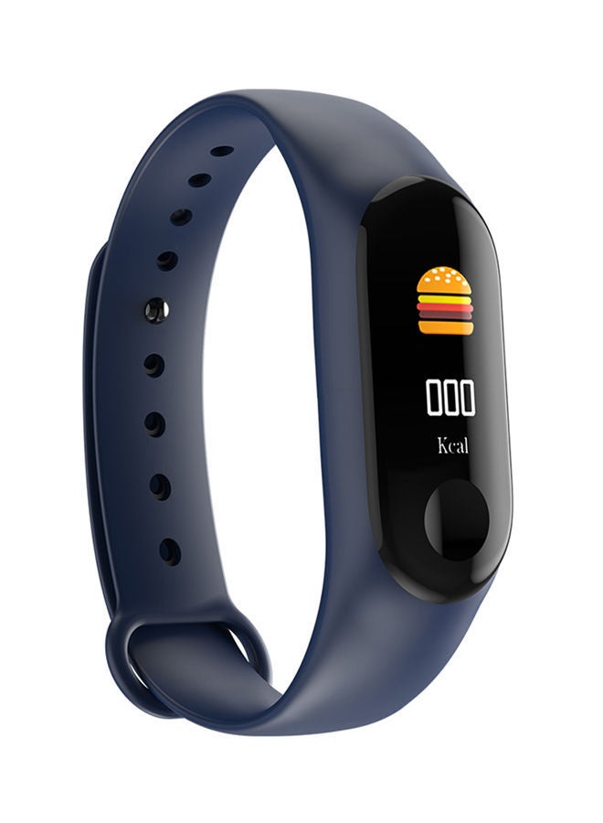 NIBEMINENT Fitness Tracker Heart Rate/Blood Pressure Monitoring Pedometer IP67 Waterproof Smart Wristband for iOS Android Smartphones Blue - Image 1