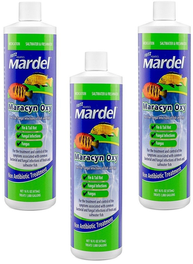 فريتز أكواتيكس (عبوة من 3 قطع) مارديل ماراسين أوكسي تريتس، 16 أونصة - Image 2