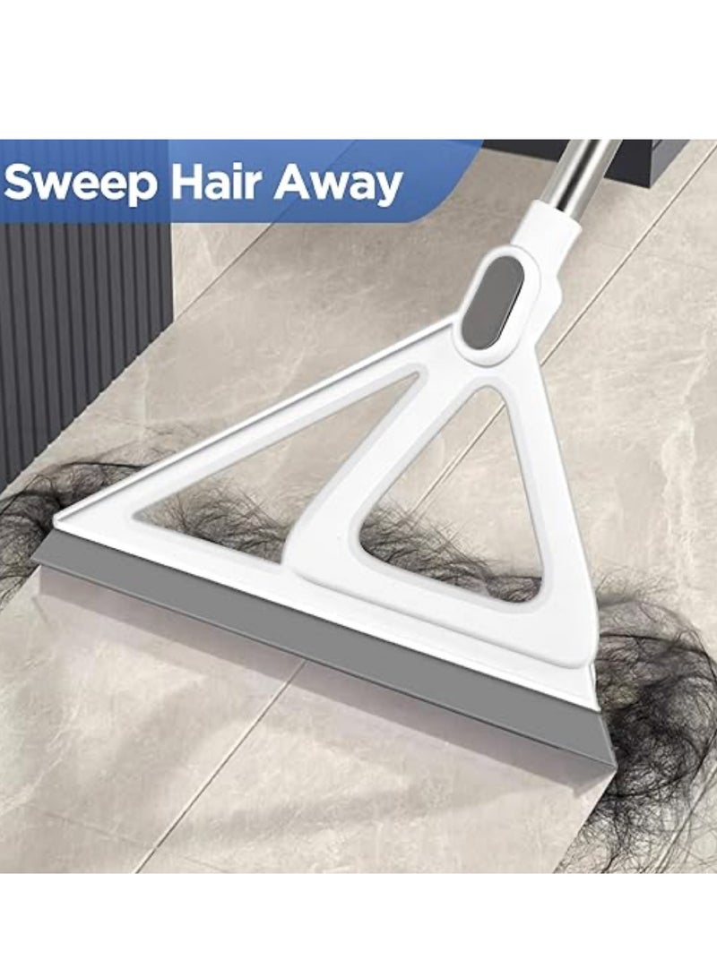 Multifunction Magic Broom Floor Scrub Brush with Long Handle，Squeegee Broom for Floor, Silicone Broom for Floor Cleaning, Magic Broom Sweeper for Living Room, Kitchen, Bathroom - Image 4