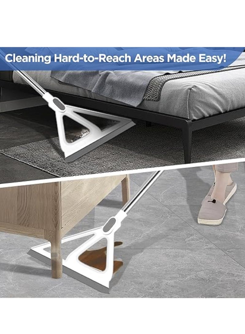 Multifunction Magic Broom Floor Scrub Brush with Long Handle，Squeegee Broom for Floor, Silicone Broom for Floor Cleaning, Magic Broom Sweeper for Living Room, Kitchen, Bathroom - Image 5