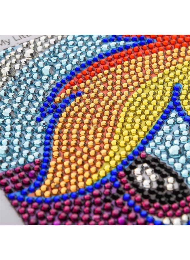 NIBEMINENT 5D DIY Cartoon Diamond Painting Blue/Yellow/Red - Image 3