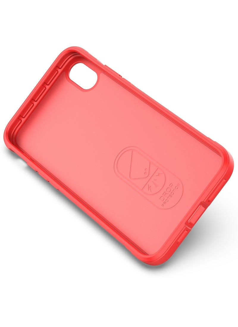Premium Protection Back Silicone Case Compatible with Iphone Xs Max Magic Shield Shockproof Case with Camera Protection (Lavender)
