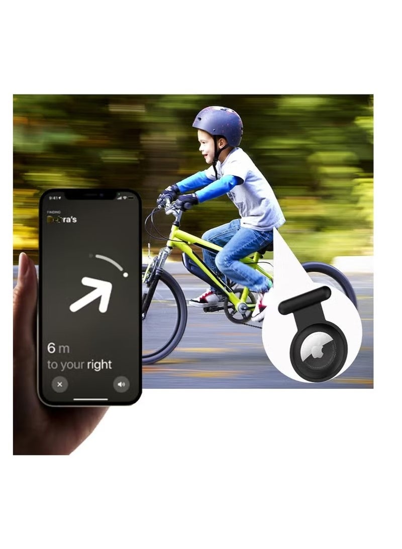 4 Pcs Hidden Silicone Protective AirTag Case ，Compatible with Apple AirTag with Invisible Pin Holder ，Anti Lost AirTag cover Suitable for Kids and Elderly  - Image 5