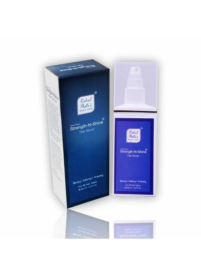 Rahul Phate's Research Product S Strengthnshine Hair Serum ; For Hair Fall Control & Breakage ; For Dry Roughsmooth & Silky Hair ; For Women & Men 80Ml  - Image 1