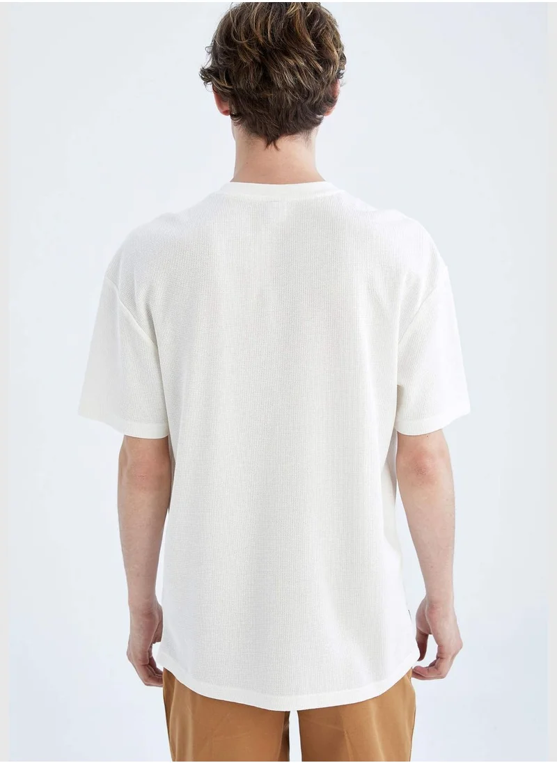 DeFacto Comfort Fit Short Sleeve T-Shirt