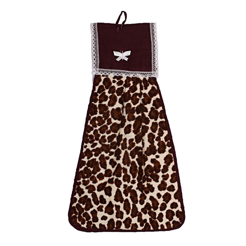 Kuber Industries Printed Design 9 Piece 144 GSM Cotton Washbasin Napkin Towel Set - Multicolour (CTKTC03862) - Image 2