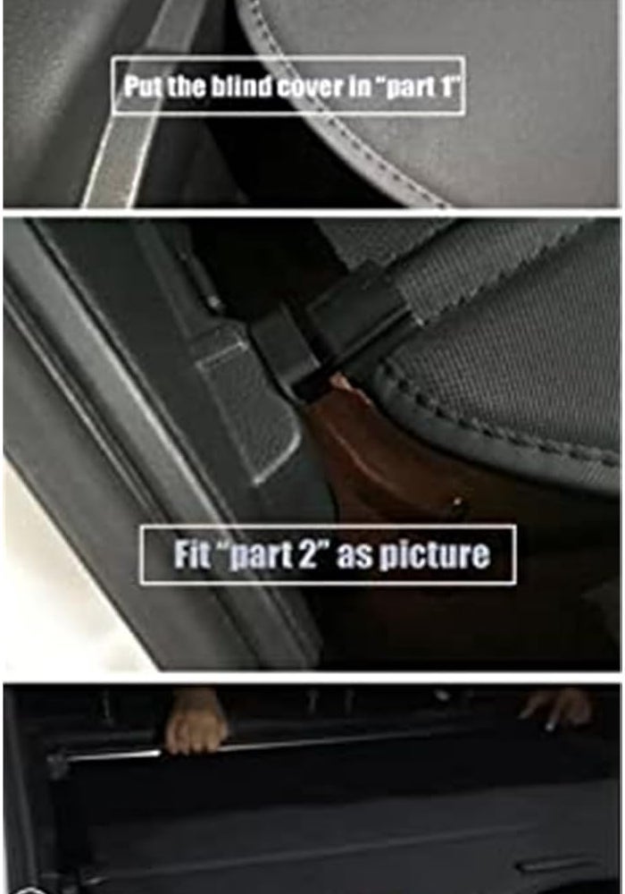 DEMULAX Retractable Cargo Cover for Nissan Qashqai 2014-2016 - Image 4