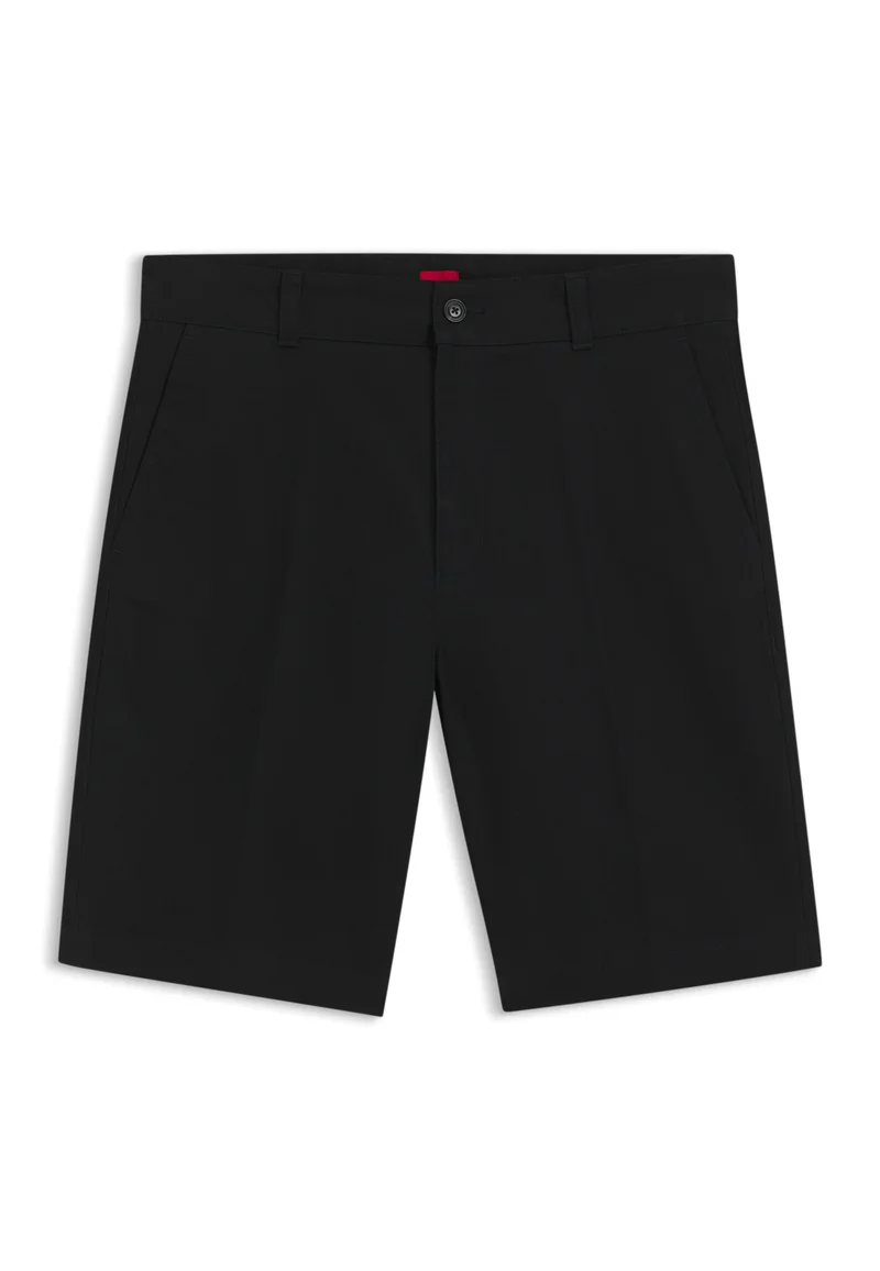 HUGO  Regular-fit shorts in mercerised stretch cotton for Men | Best Price UAE