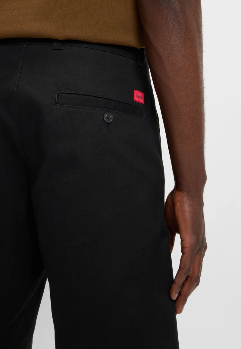 HUGO  Regular-fit shorts in mercerised stretch cotton for Men | Best Price UAE