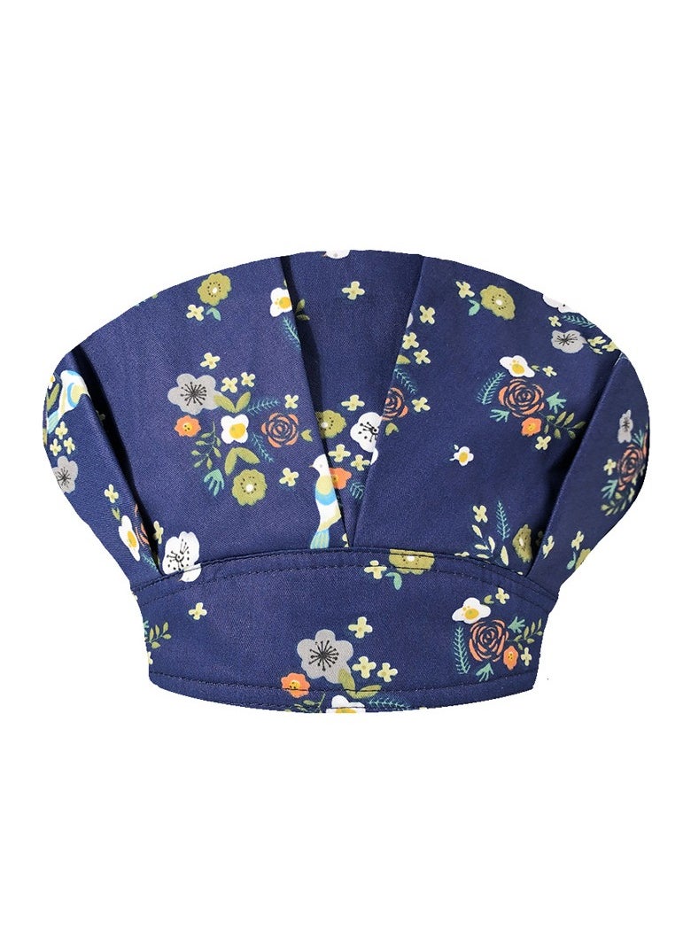 KUYING Printed Small Animal Cute Nurse Hat All Cotton Medical Work Fluffy Hat 