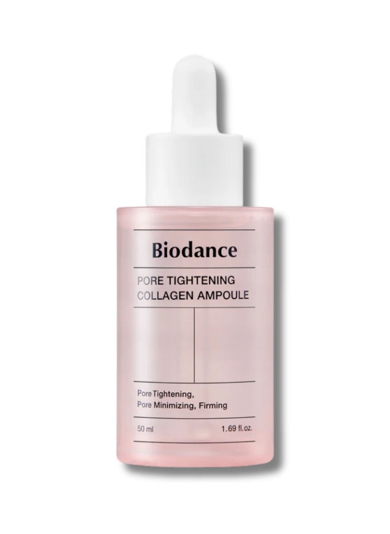 BIODANCE Biodance Pore Tightening Collagen Ampoule | Korean Collagen Serum for Face, Pore Minimizing & Anti Aging Face Serum for Women | 1.69 fl. oz x 1 ea  - Image 1